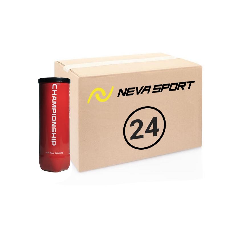 Теннисные мячи Neva Sport Championship 72 мяча (24 x 3)
