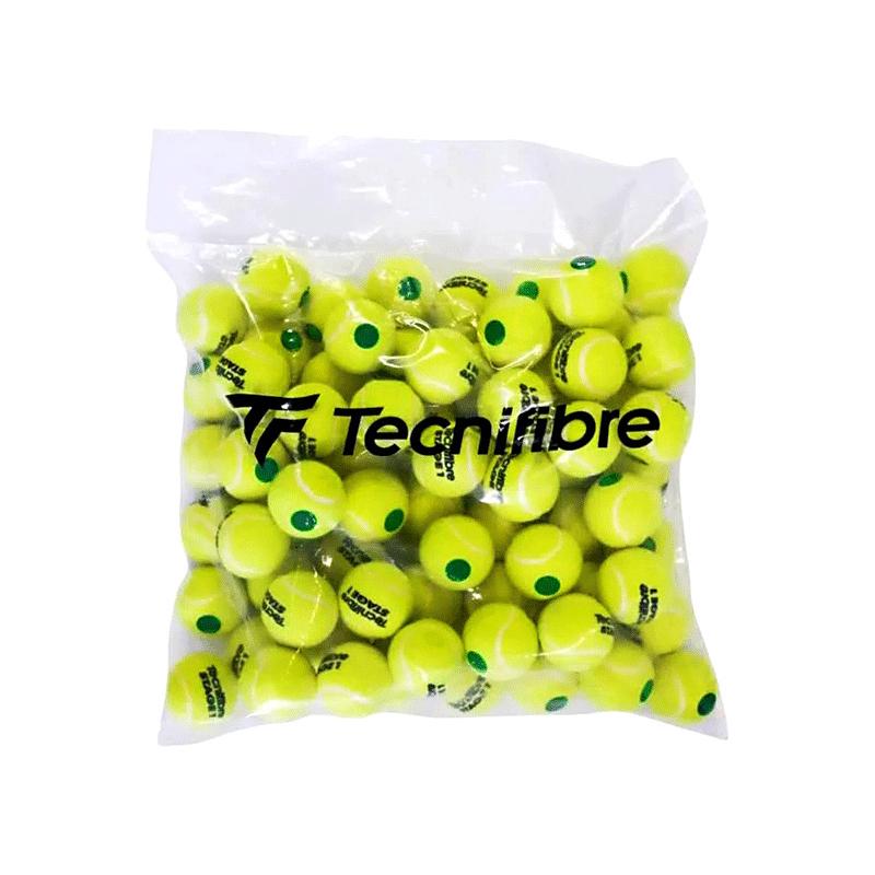 Теннисные мячи Tecnifibre Stage 1 Green 72pcs Bag