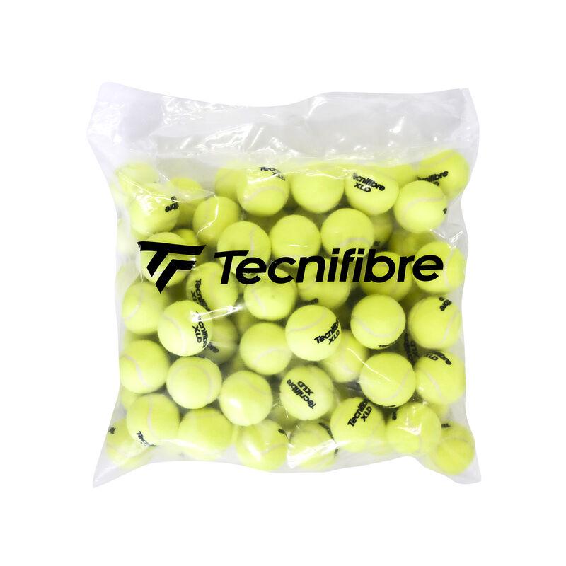 Теннисные мячи Tecnifibre XLD Yellow 72 мяча (пакет)