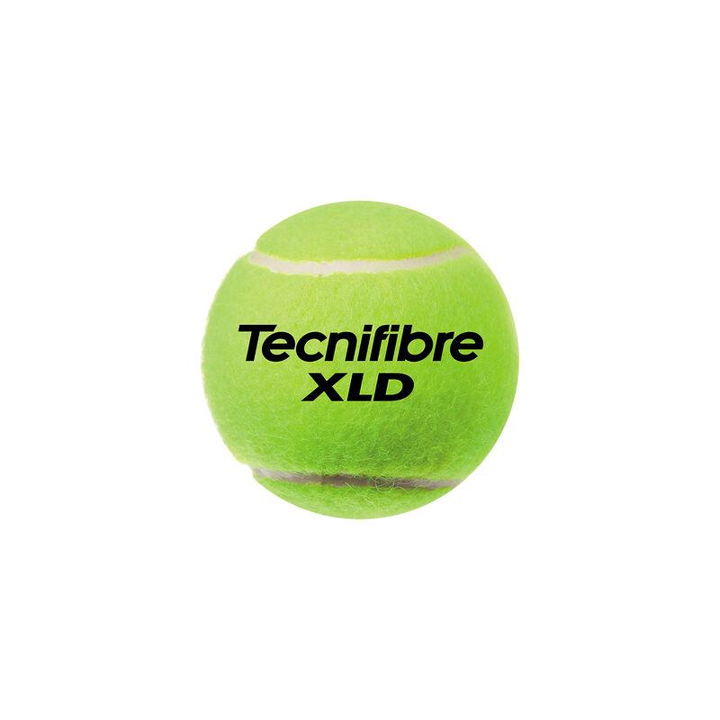 Теннисные мячи Tecnifibre XLD Yellow 72 мяча (пакет)