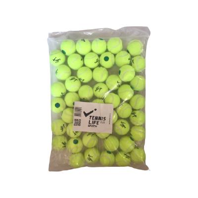 Теннисные мячи Tennis Life Green 48 мячей (пакет)
