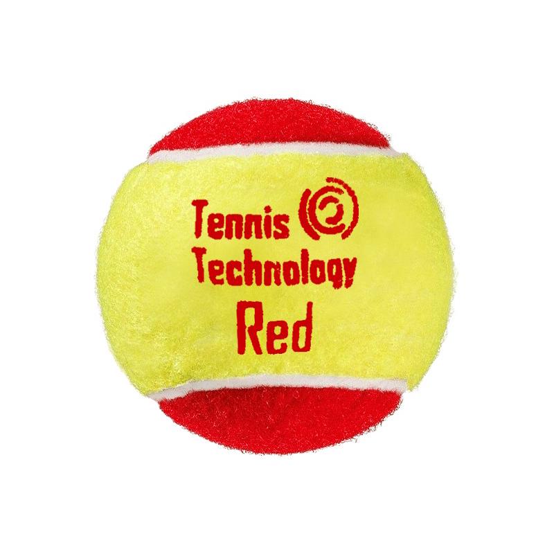 Теннисные мячи Tennis Technology Red 12 мячей красные