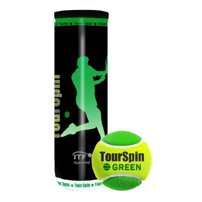 Теннисные мячи TourSpin Green x3