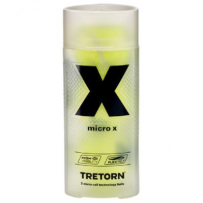 Теннисные мячи Tretorn Micro X 72 мяча (24 банки по 3 мяча)