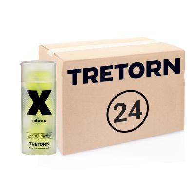 Теннисные мячи Tretorn Micro X 72 мяча (24 банки по 3 мяча)