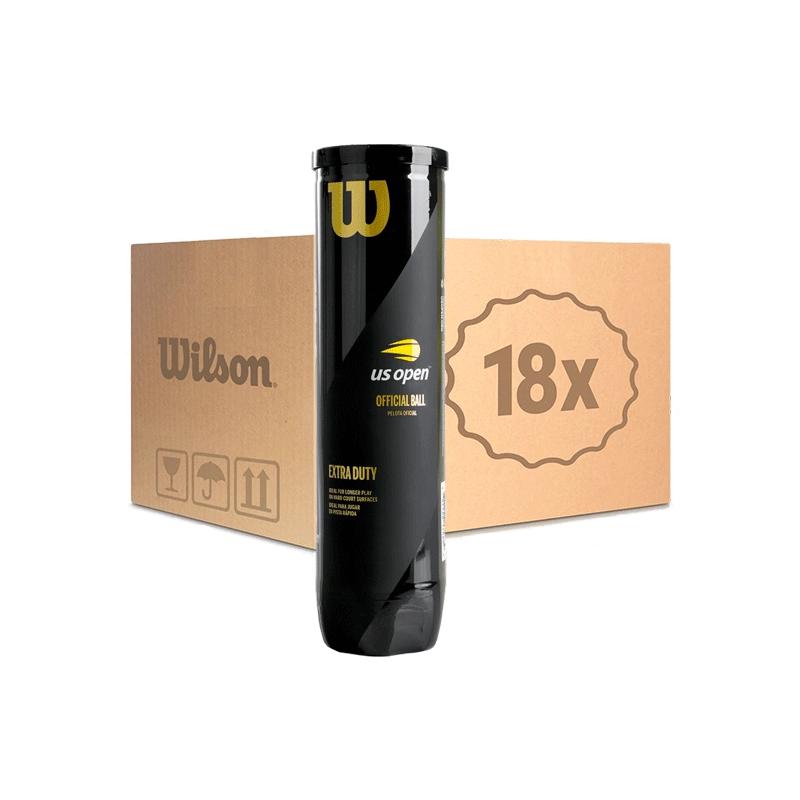 Теннисные мячи Wilson US Open Extra Duty 72 (18x4)