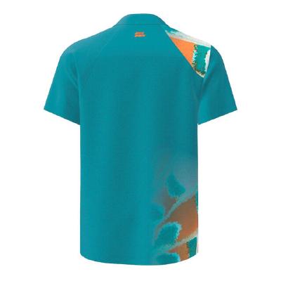 Футболка-поло мужская Bidi Badu Melbourne Turquoise/Orange