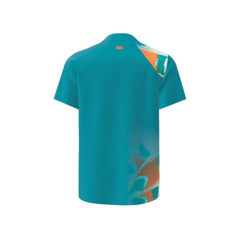 Футболка-поло мужская Bidi Badu Melbourne Turquoise/Orange