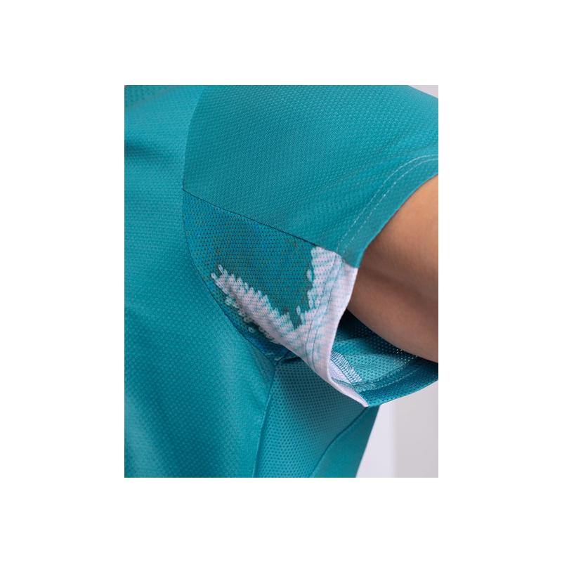 Футболка-поло мужская Bidi Badu Melbourne Turquoise/Orange