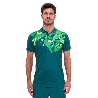 Футболка-поло мужская Bidi Badu Spike Dark Green/Green