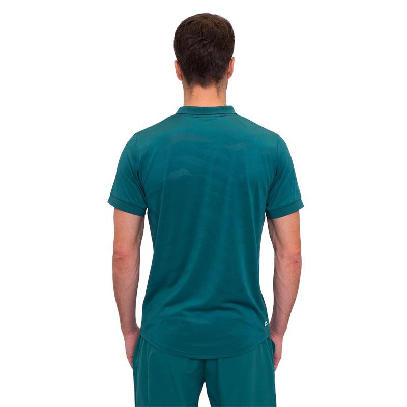 Футболка-поло мужская Bidi Badu Spike Dark Green/Green