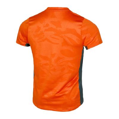 Футболка Nike Court Dri-Fit Advantage Print T-Shirt M (Campfire Orange/Deep Jungle/White)