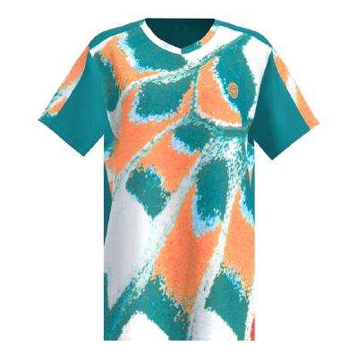 Футболка мужская Bidi Badu Melbourne Turquoise/Orange