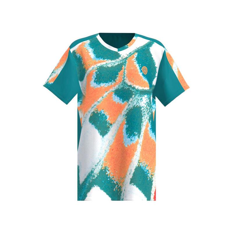 Футболка мужская Bidi Badu Melbourne Turquoise/Orange