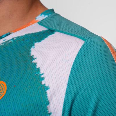 Футболка мужская Bidi Badu Melbourne Turquoise/Orange