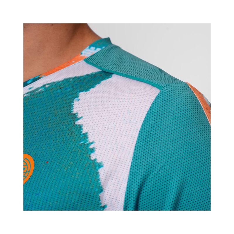 Футболка мужская Bidi Badu Melbourne Turquoise/Orange