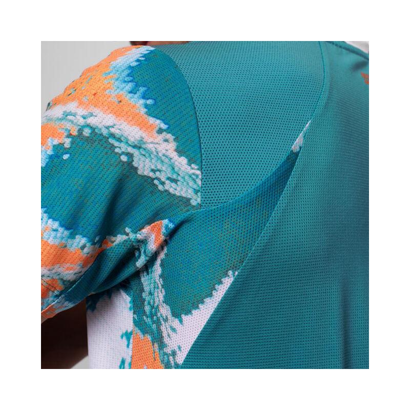 Футболка мужская Bidi Badu Melbourne Turquoise/Orange