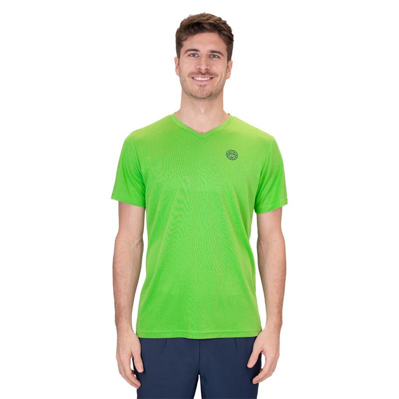 Футболка Bidi Badu Crew Inside Out V-Neck Neon Green/Dark Blue