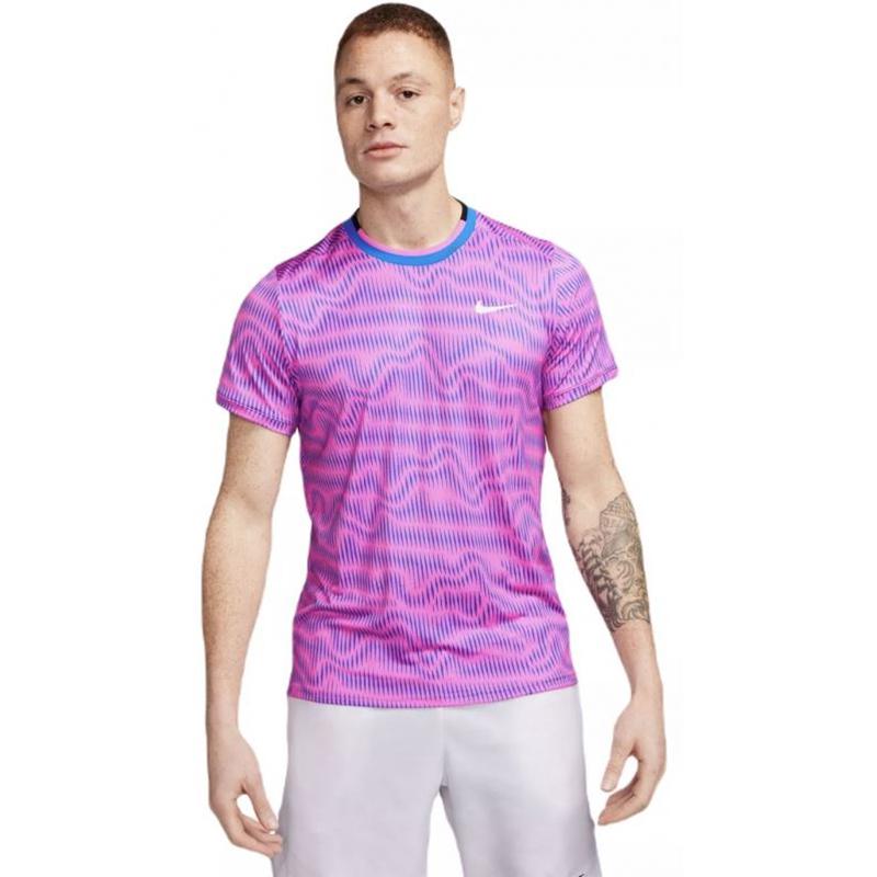 Футболка Nike Dri Fit Advantage Carlos Alcaraz Playful Pink/Light Photo Blue/White