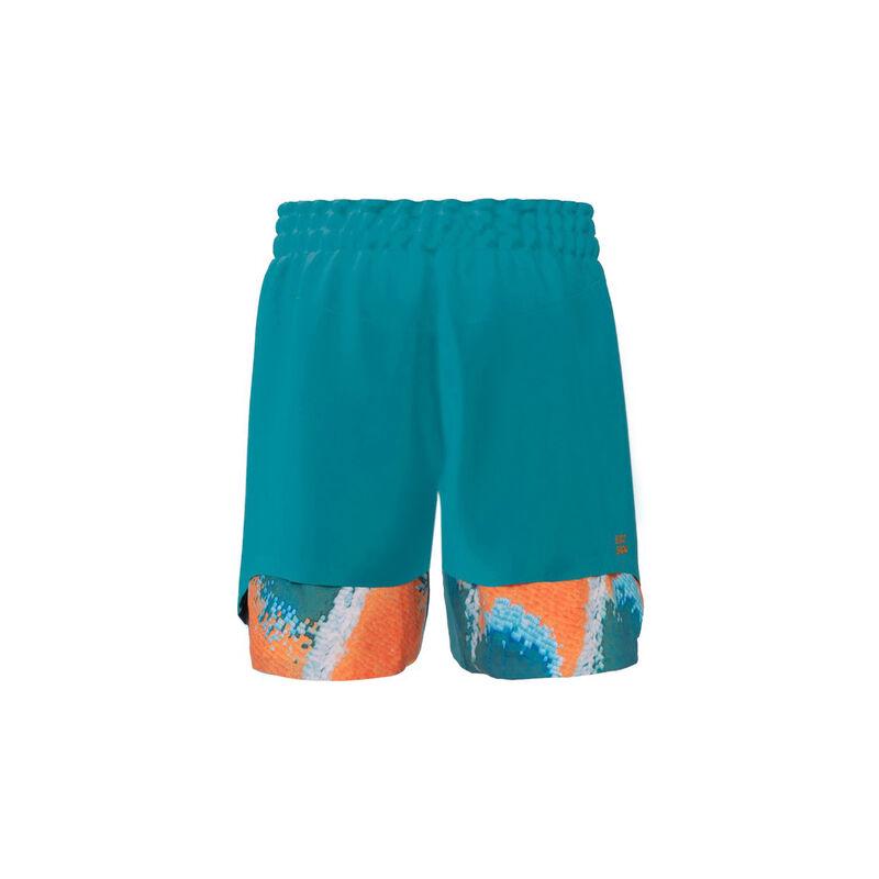 Шорты мужские Bidi Badu Melbourne 7" Turquoise/Orange