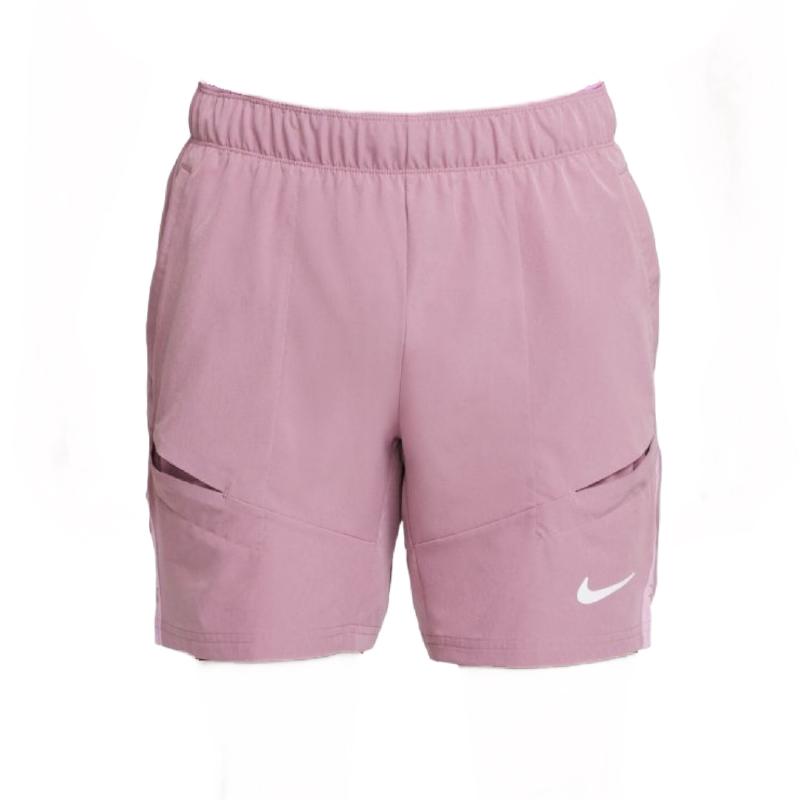 Шорты мужские Nike Court 7in Advantage - Plum Dust/Beyond Pink/White