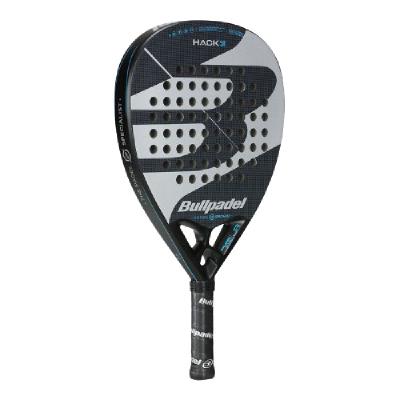 Юниорская ракетка для падел Bullpadel HACK JR 23 Black/Silver