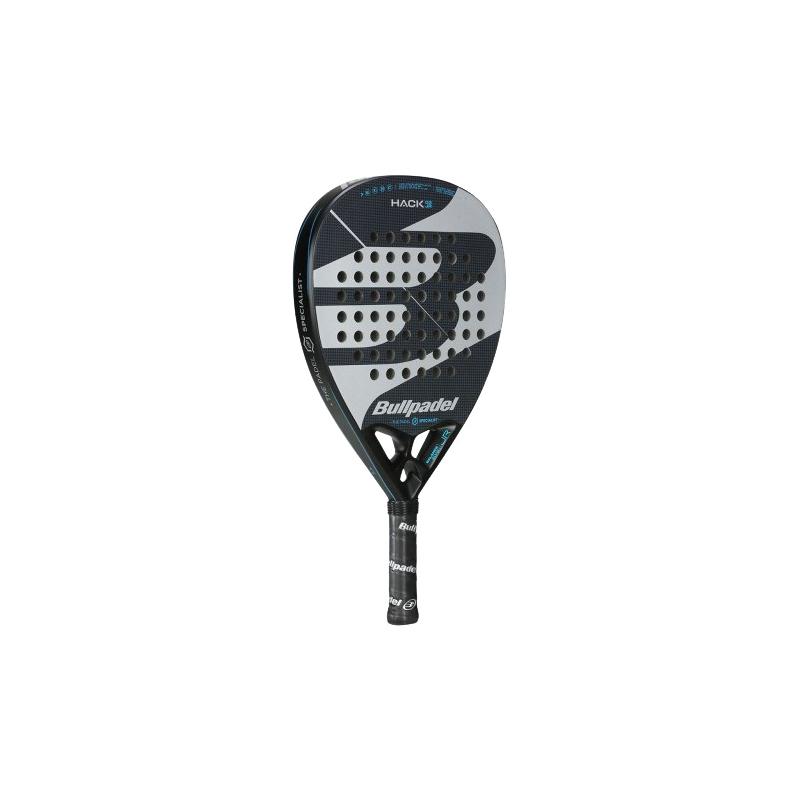 Юниорская ракетка для падел Bullpadel HACK JR 23 Black/Silver