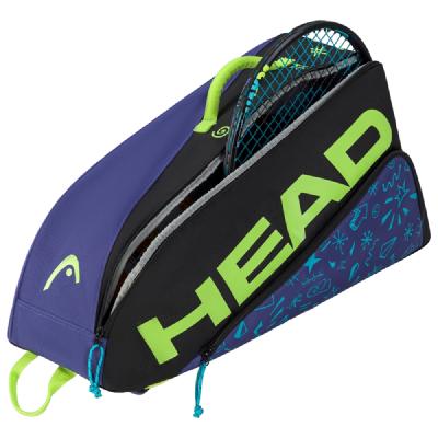 Юниорская сумка Head Tour Monster Junior Acid на 2 ракетки Green/Black