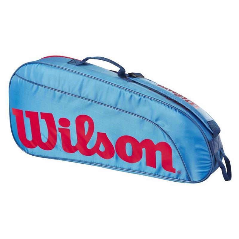 Юниорская теннисная сумка Wilson Junior 3 Blue/Orange