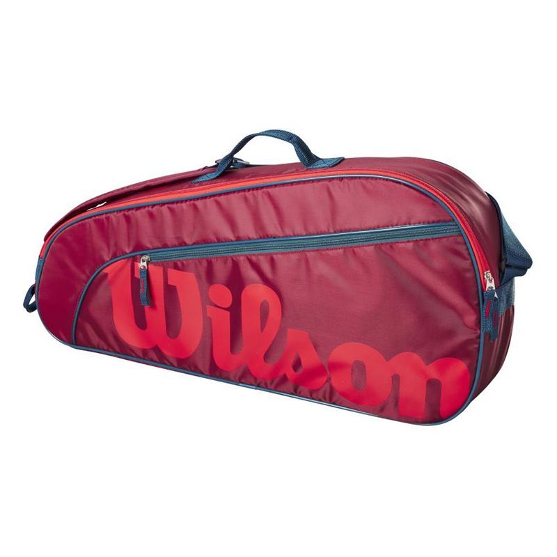 Юниорская теннисная сумка Wilson Junior 3 Red