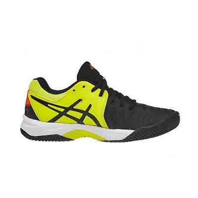 Детские теннисные кроссовки Asics Gel Resolution 7 Clay Black/Yellow