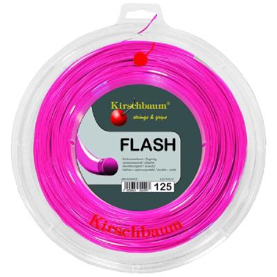 Теннисная струна Kirschbaum Flash 1,25 200 метров Pink