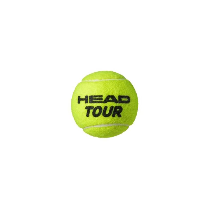 Теннисные мячи Head Tour банка 4 мяча 2022