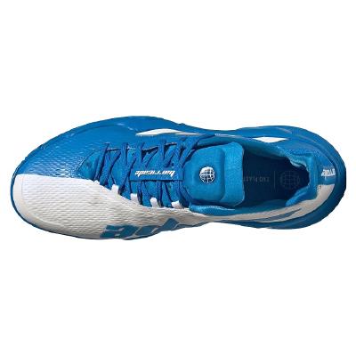 Кроссовки мужские Adidas Barricade (Синий/Белый)