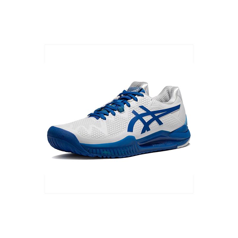 Теннисные кроссовки Asics Gel Resolution 8 White/Tuna Blue