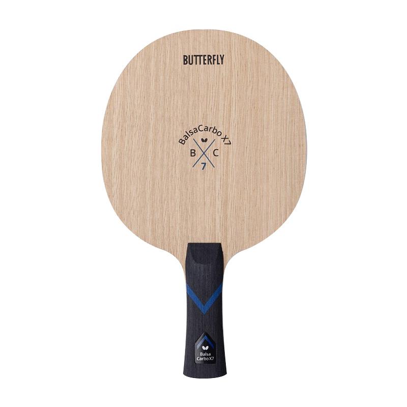       Ракетка для настольного тенниса сборная Butterfly Balsa carbo X7 2022, накладки Flextra