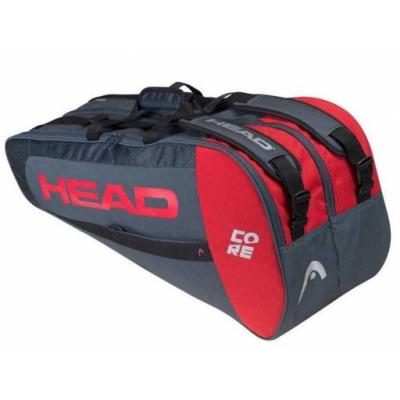 Теннисная сумка для большого тенниса Head Core 6R Combi Grey Red