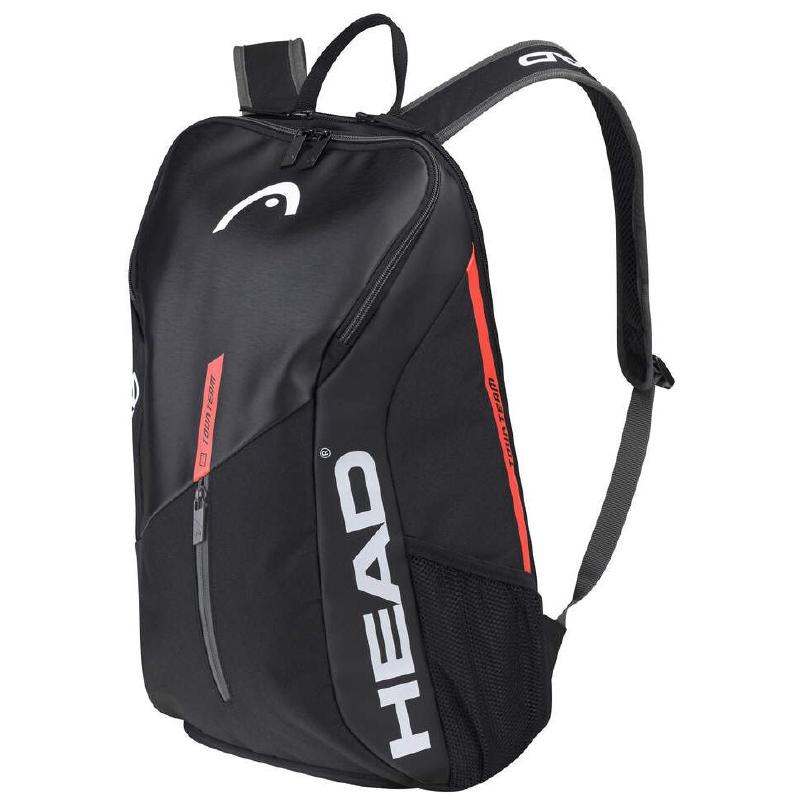 Теннисный рюкзак для большого тенниса Head Tour Team Backpack - black/orange