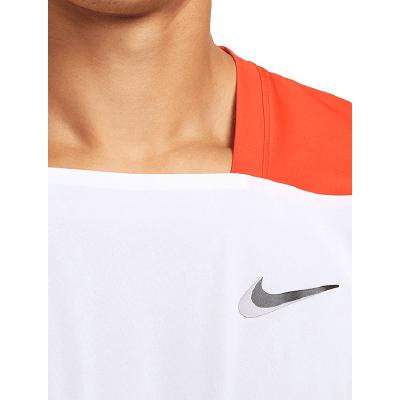 Футболка Nike Court Dri-Fit ADV Slam Top M (Белый/Оранжевый)