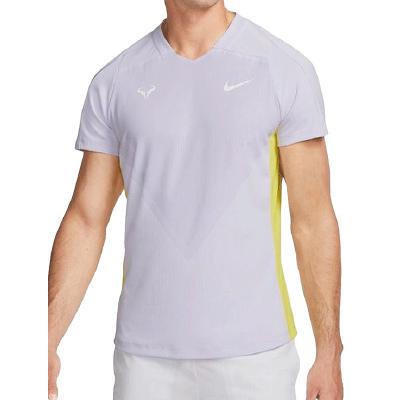 Футболка Nike Court Dri-Fit Advantage Rafa (Фиолетовый/Желтый)