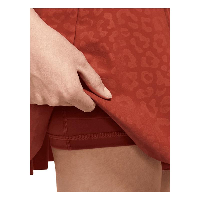 Юбка Nike Dri-Fit Printed Club Skirt W (Коралловый)