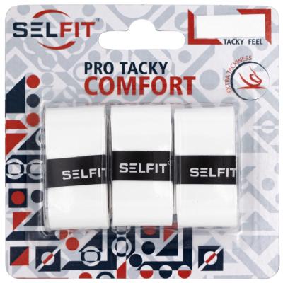 Намотка овергрип SELFIT Pro Tacky Comfort белая 0,6 мм 3 шт