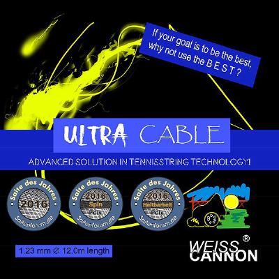 Теннисная струна Weiss Cannon Ultra Cable 1,23 200 метров