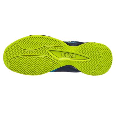 Детские теннисные кроссовки Wilson Kaos QL Barrier Reef/Navy Blazer/Lime
