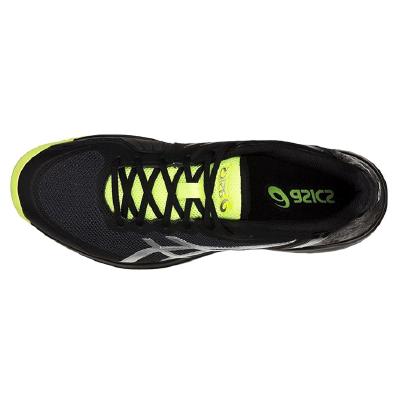 Теннисные кроссовки мужские Asics Gel-Court Speed (Black/Flash Yellow)