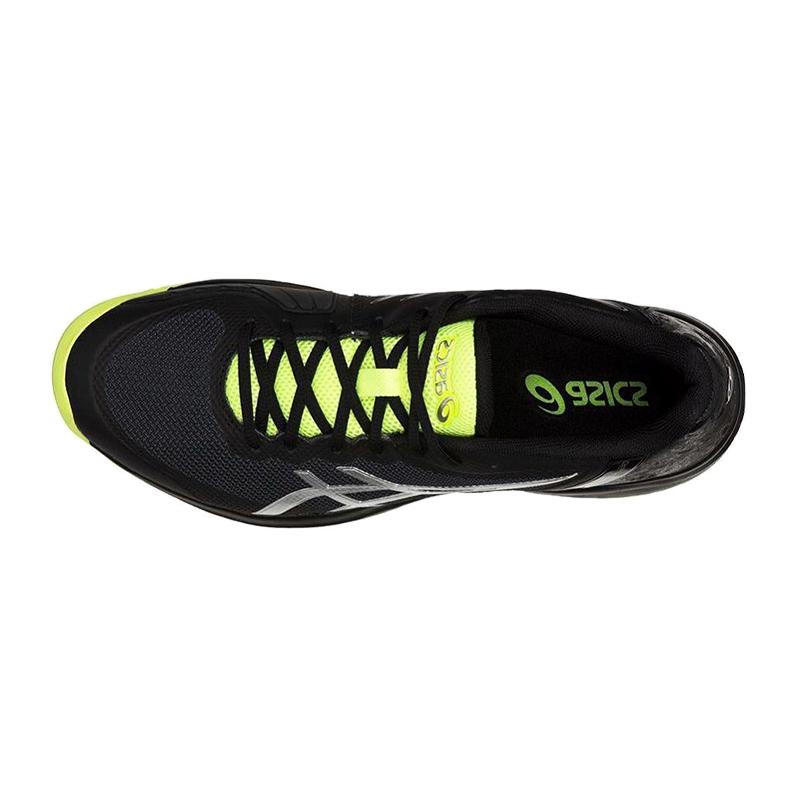 Теннисные кроссовки мужские Asics Gel-Court Speed (Black/Flash Yellow)