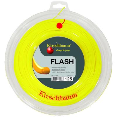 Теннисная струна Kirschbaum Flash 1,25 200 метров Yellow