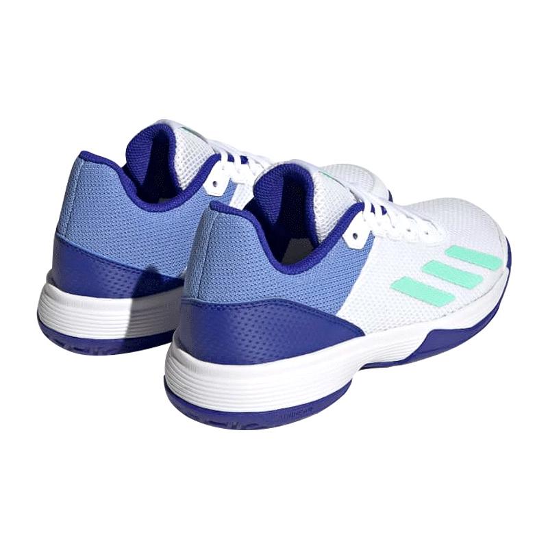 Кроссовки детские Adidas Courtflash (Белый/Синий)