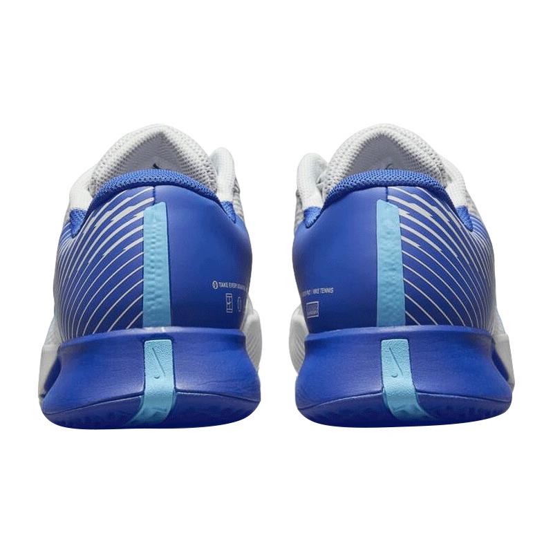 Кроссовки мужские Nike Court Air Zoom Vapor Pro 2 Clay (Белый/Синий)