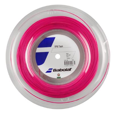 Теннисная струна Babolat RPM TEAM 1,25 розовая 200 метров